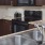 a kitchen with stainless steel appliances