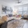 a living room with a couch and a table